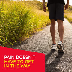 Muscle aches relief with fast-acting formula