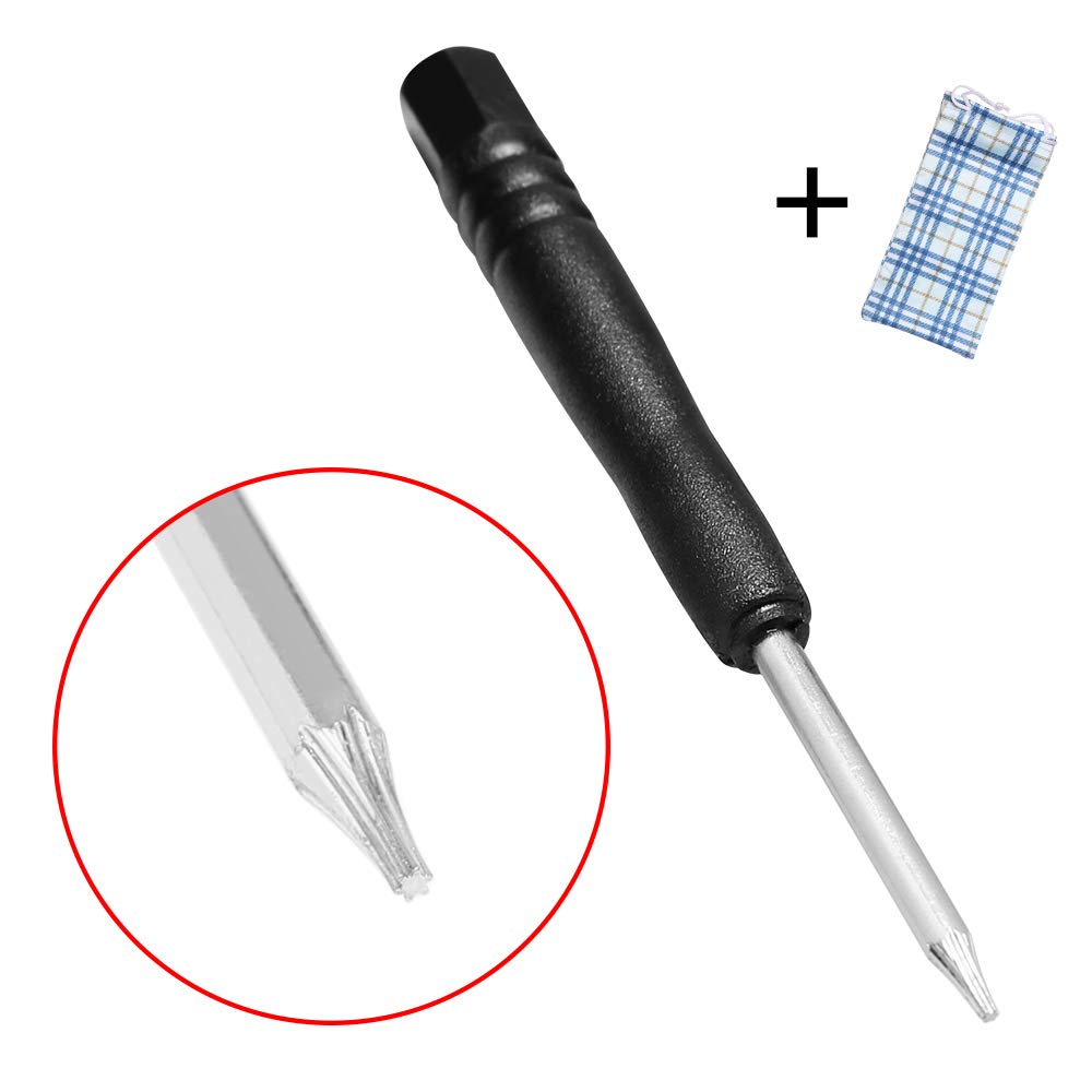 Close-up of T4 Torx screwdriver with 86mm length