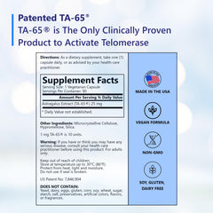 Illustration of telomere activation and DNA repair concept