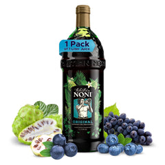 Front view of Tahitian Noni Juice 1L bottle