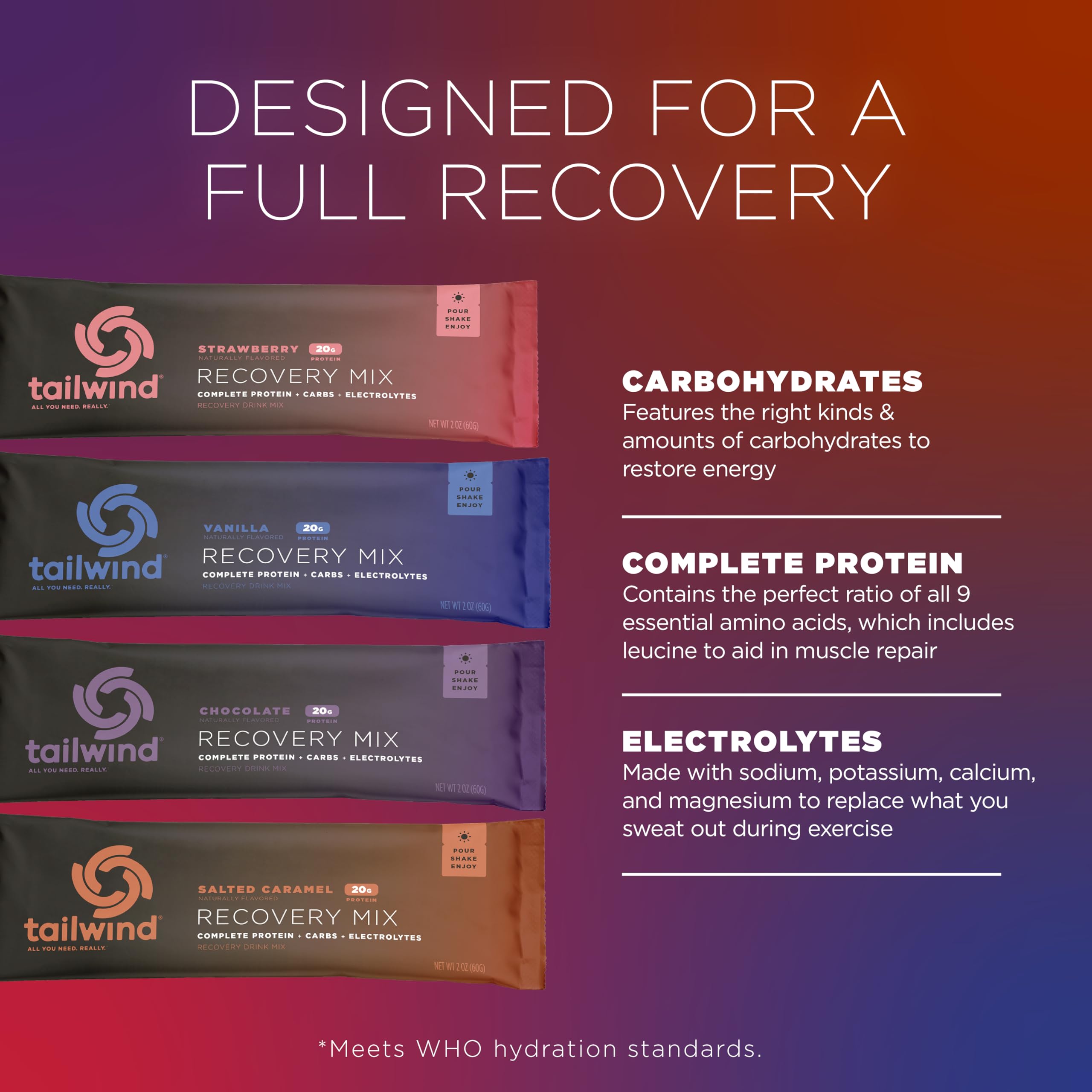 Tailwind Recovery Stick – Vanilla flavor