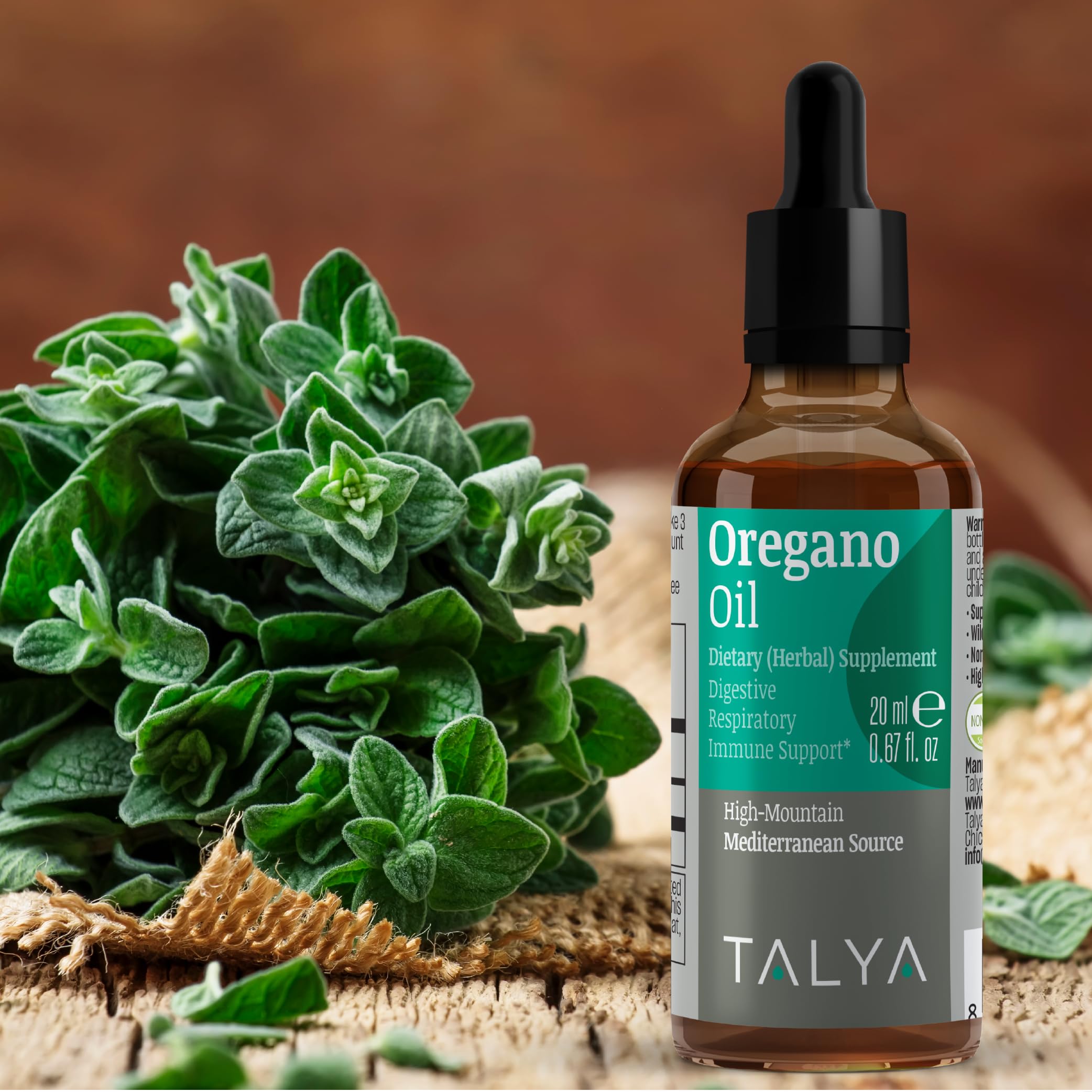Mediterranean origin and sustainable production of TALYA Oregano Oil