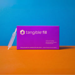 Rinse and fill Tangible Fill for scleral and GP lenses