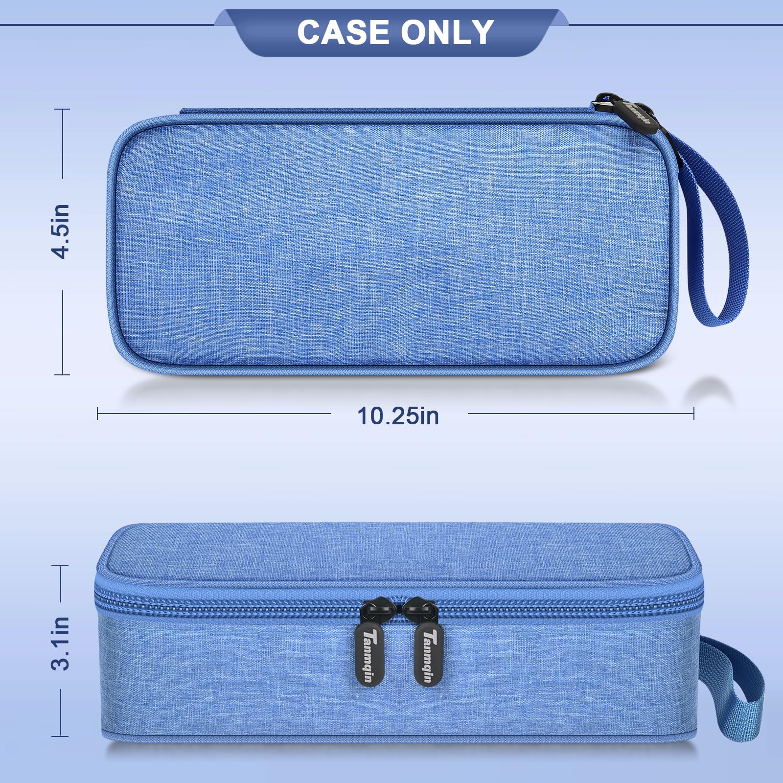 Mesh pocket showing space for 5 jet tips