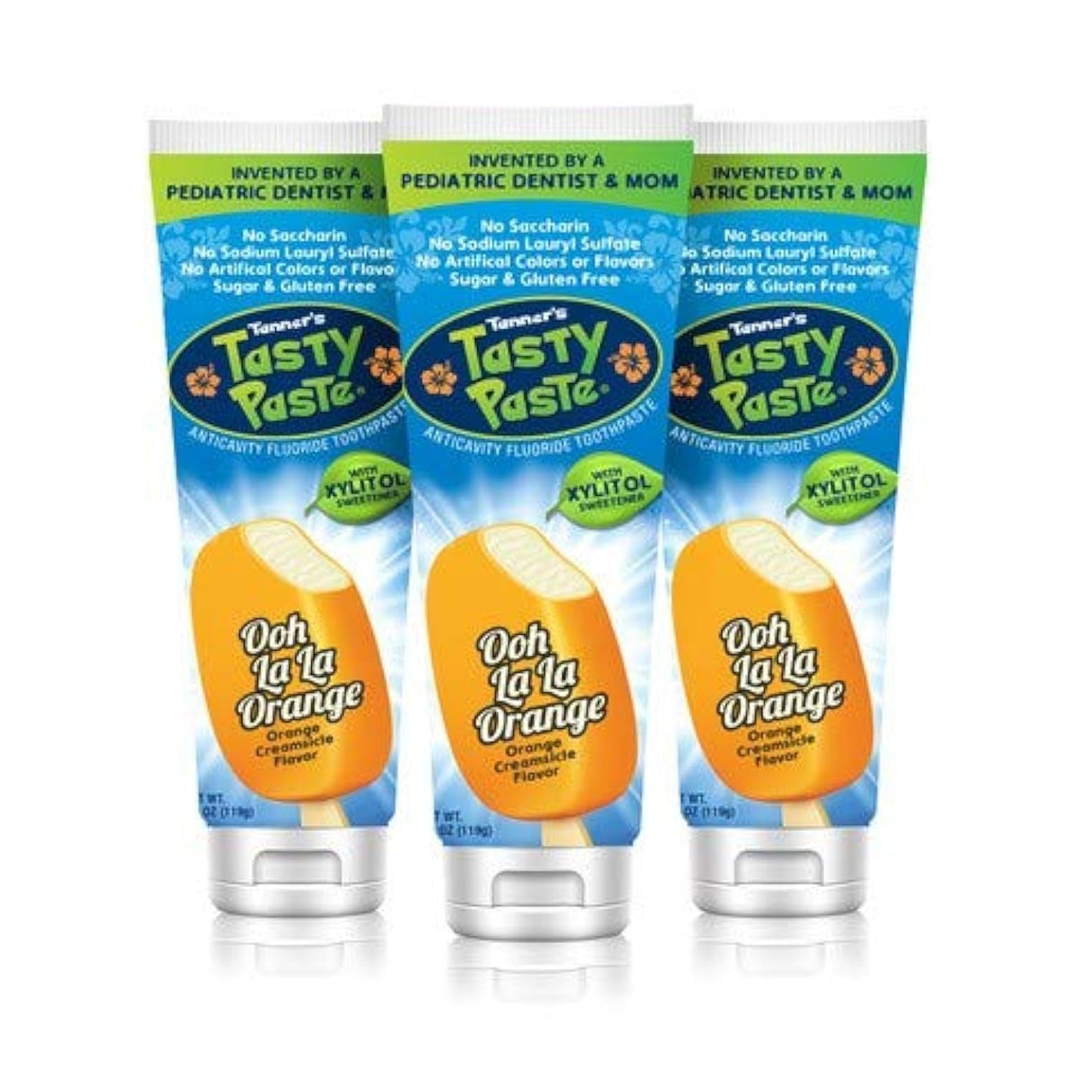 Hero image of Tanner's Tasty Paste Ooh La La Orange 3-pack