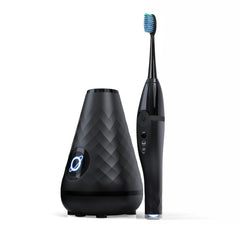 TAO Clean Sonic Toothbrush in black with ergonomic handle