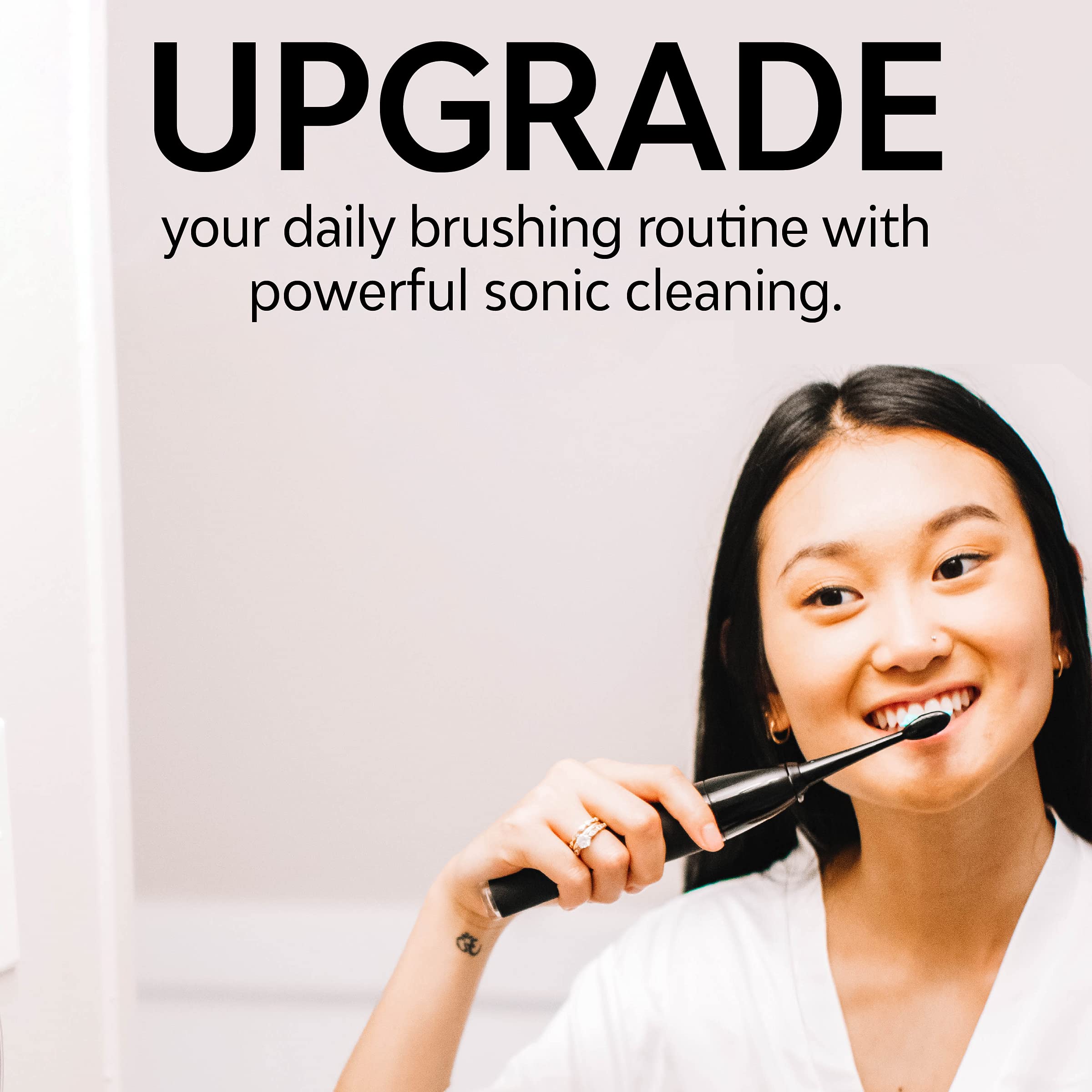 TAO Clean Base Station sanitizing and charging the toothbrush
