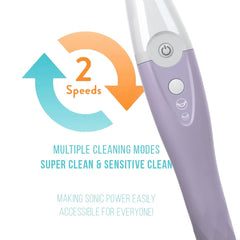 Front view of the UV sanitizing station for TAO Clean in Lilac Bliss