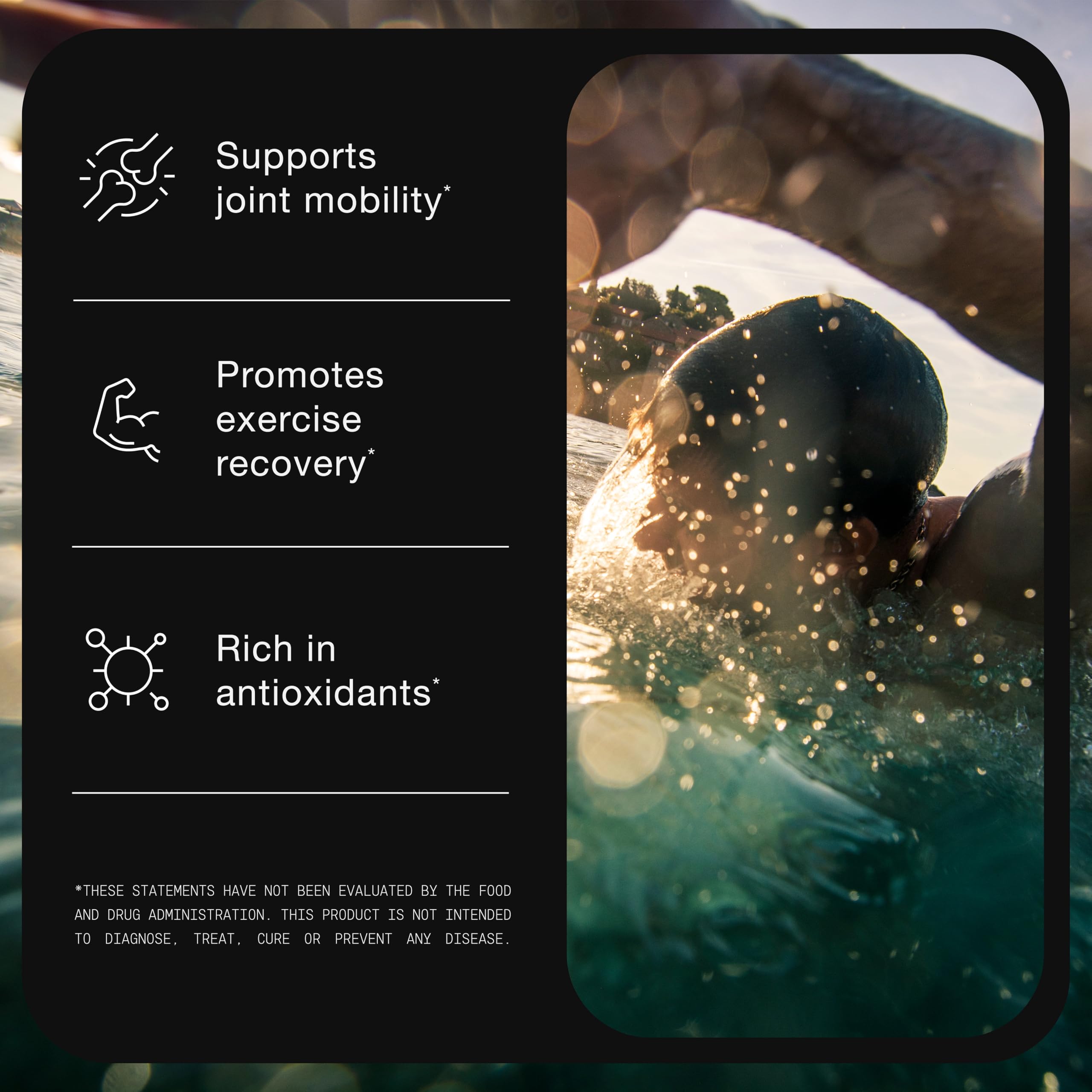 Ingredient purity and tart cherry extract focus