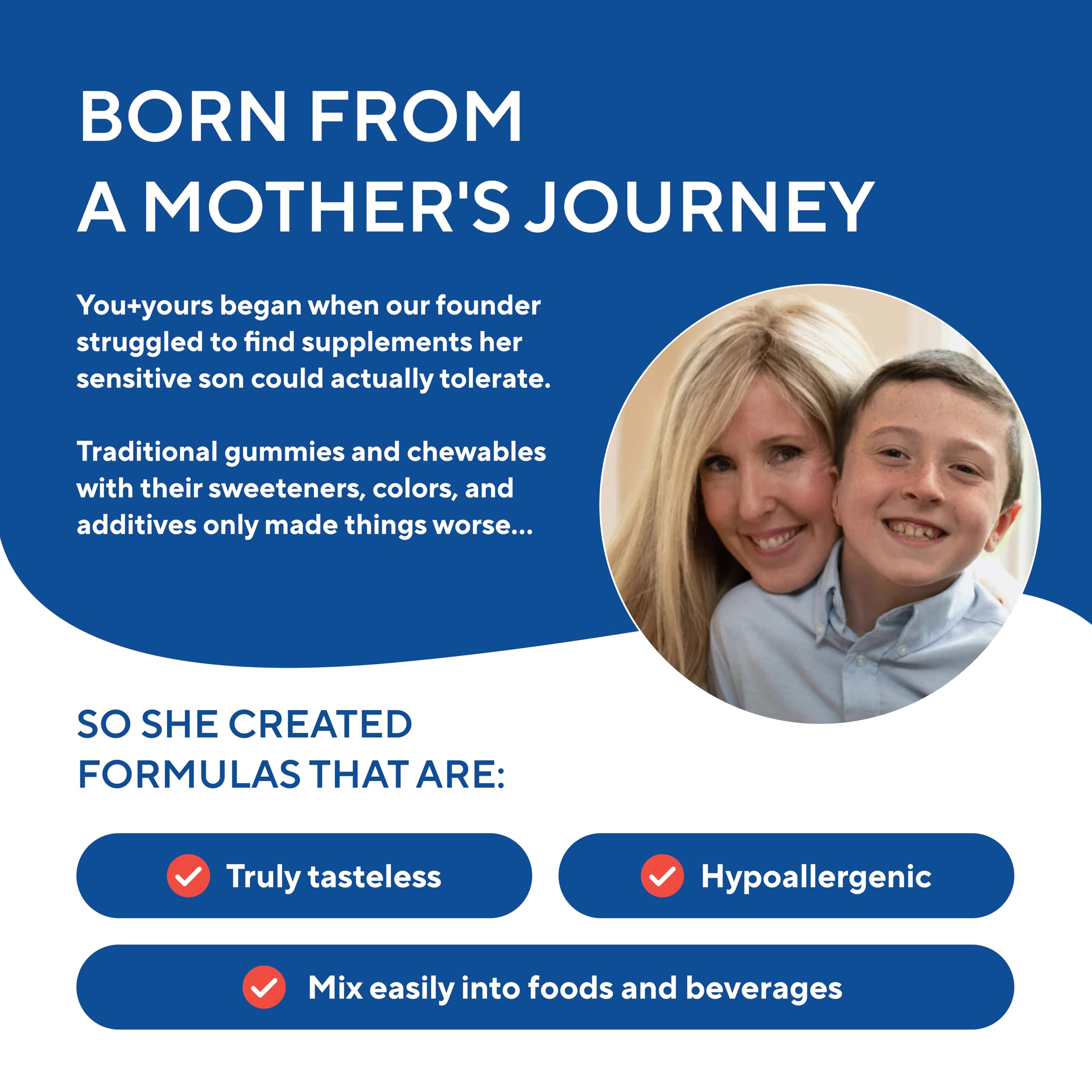 Pure ferric glycinate iron supplement for children