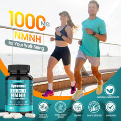 Tatavonix NMNH capsules close-up emphasizes high potency 1000 mg per serving.