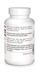 Close-up of Taurine 1000mg label by Source Naturals