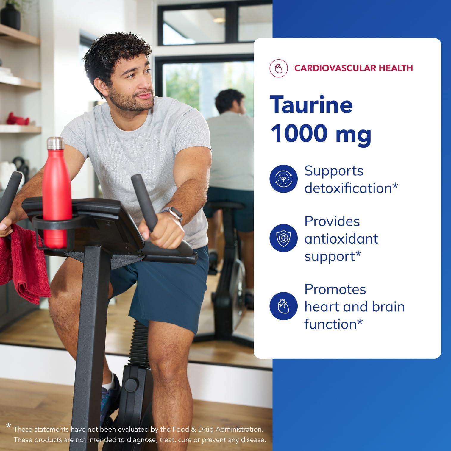 Taurine 1000 mg supporting nervous system and vision