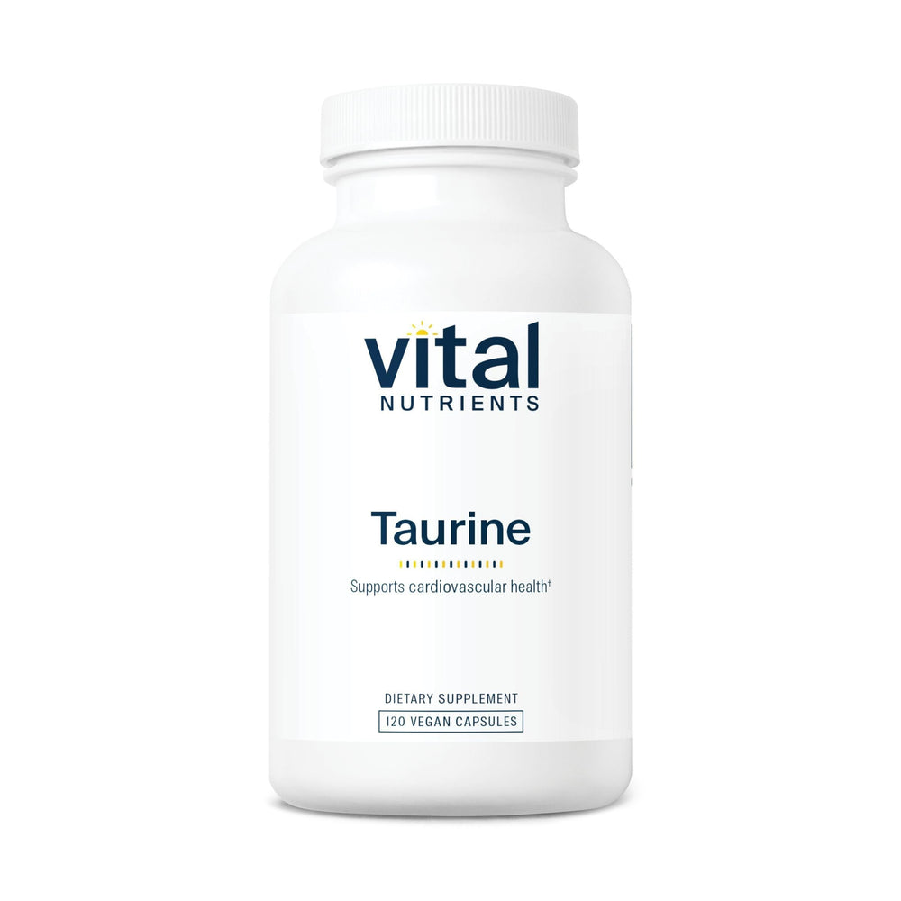 Vital Nutrients Taurine 1000mg bottle - front view