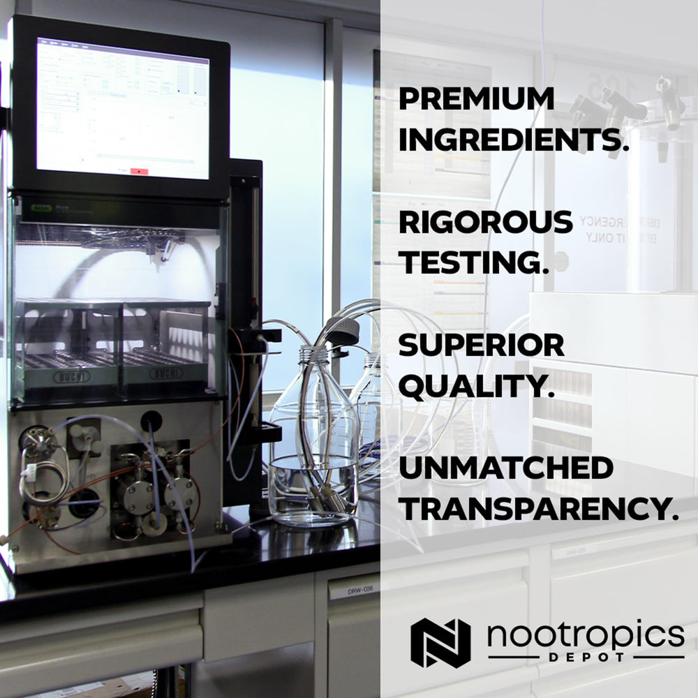 Nootropics Depot Tauromag packaging and product imagery