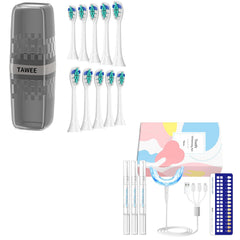 TAWEE replacement heads compatible with a wide range of toothbrush models