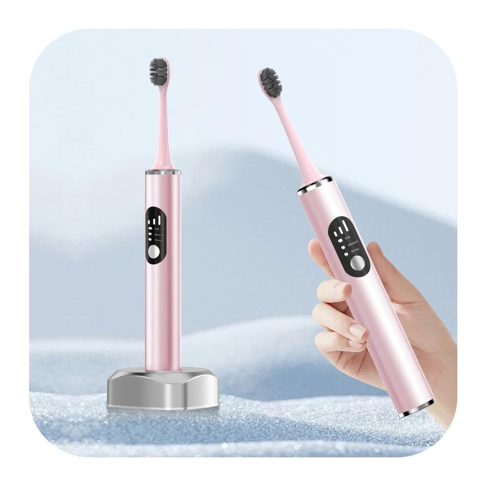 Charging dock for wireless sonic toothbrush with long-lasting battery