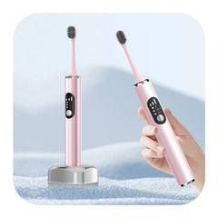 Charging dock for wireless sonic toothbrush with long-lasting battery