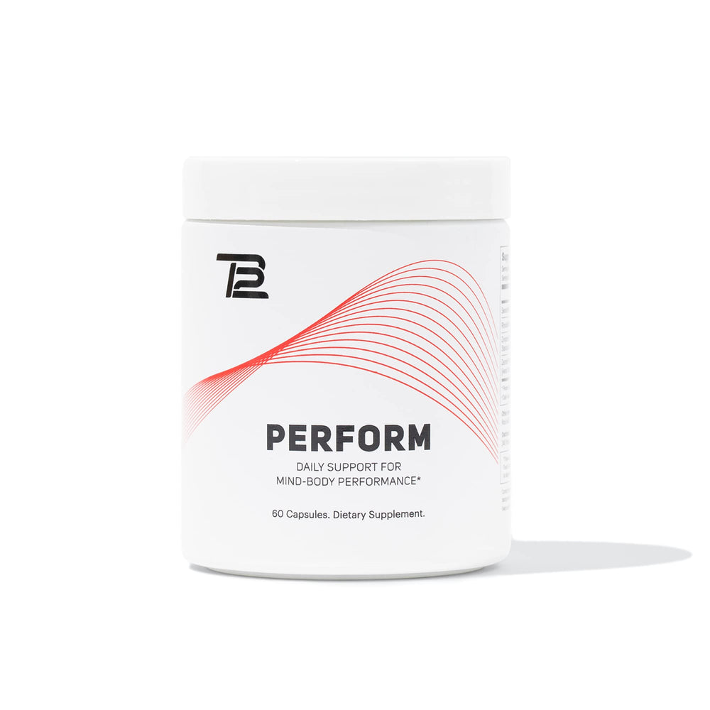 TB12 Perform bottle on white background