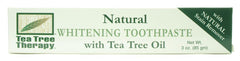Tea Tree Therapy Natural Whitening Toothpaste 3 oz - 3 Pack