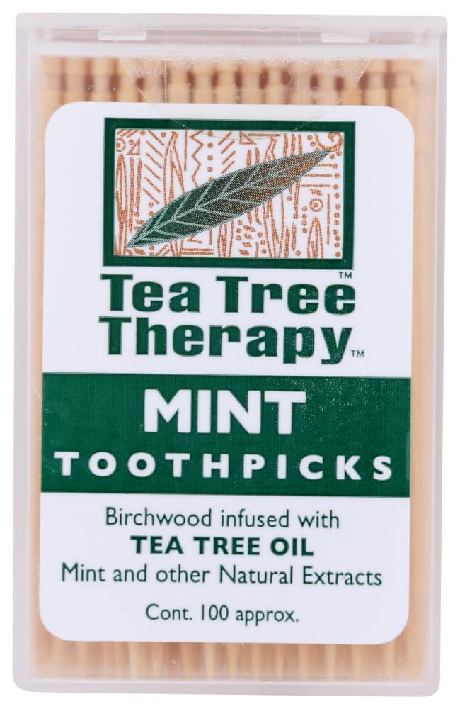 Tea Tree Therapy Toothpicks Mint - packaging