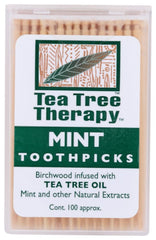 Tea Tree Therapy Toothpicks Mint - packaging