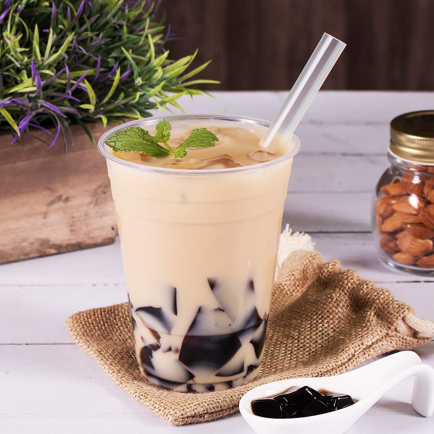 Tea Zone Grass Jelly Syrup bottle