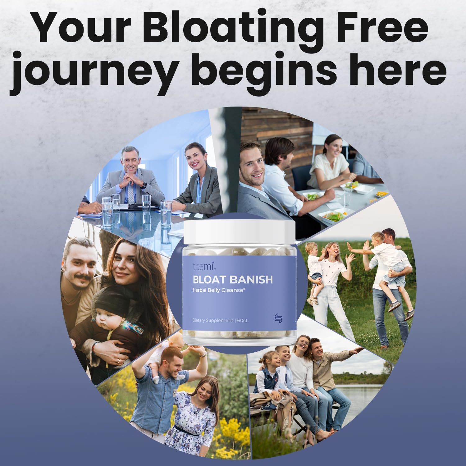 Teami Bloat Banish vegan and non-GMO formula