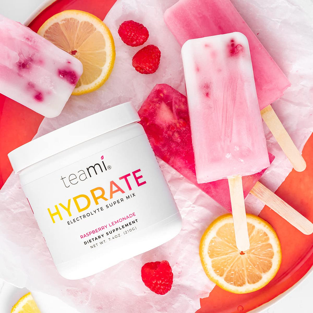 Teami Electrolytes Powder on keto setup implies carb-free hydration support