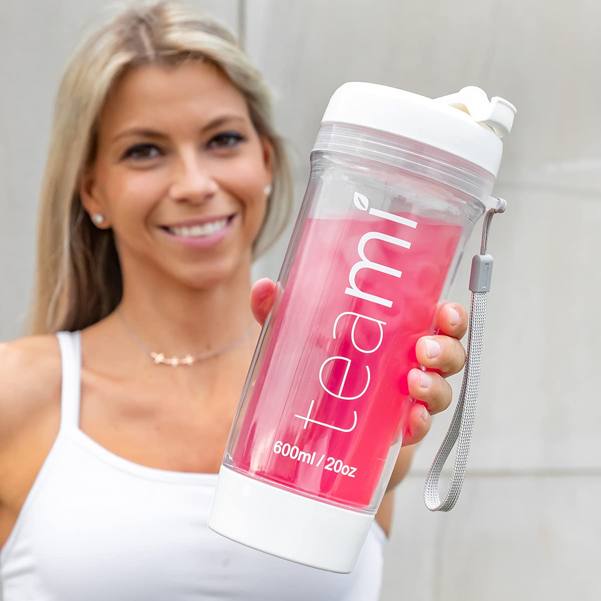 Teami Electrolytes Powder portable pack ready for travel hydration