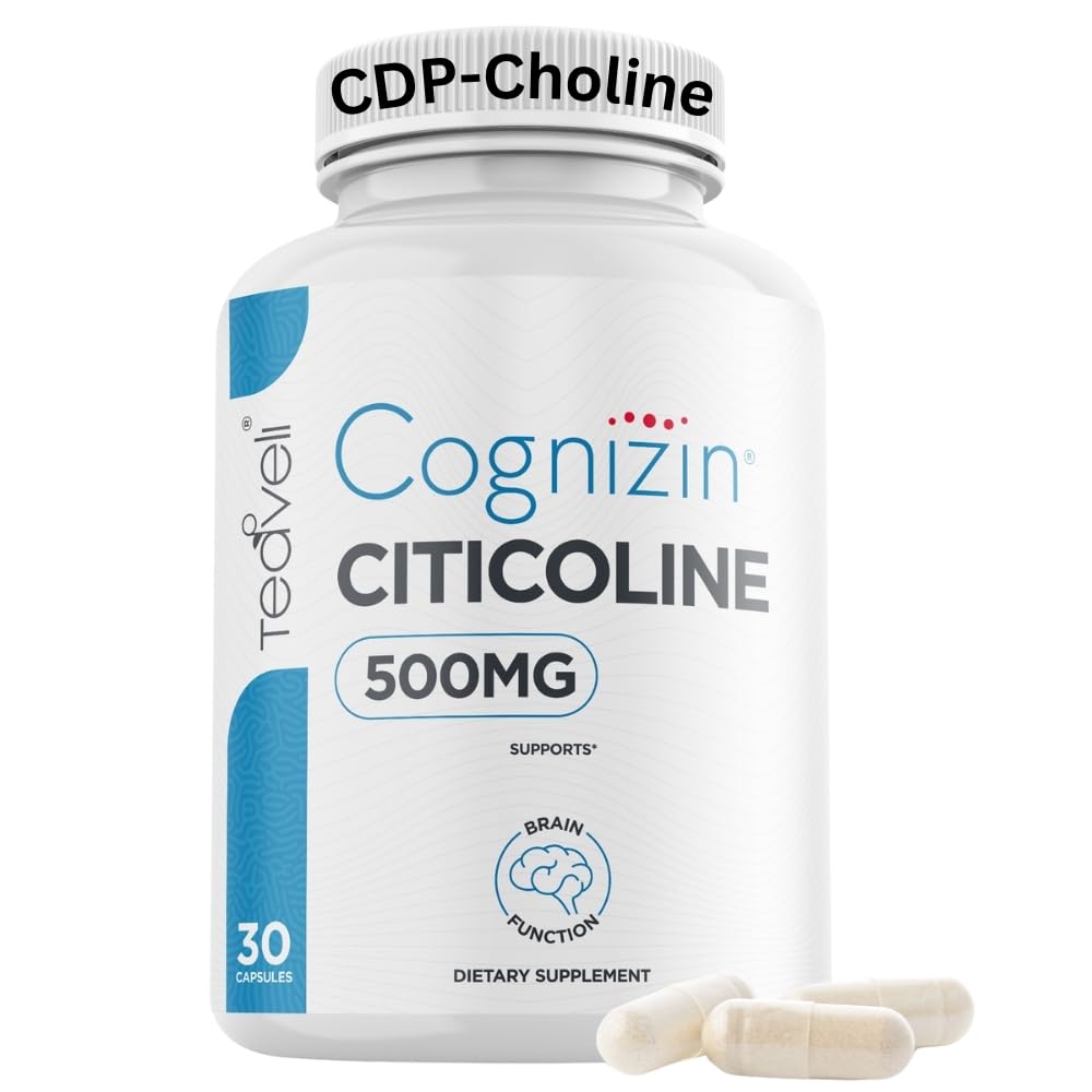Teaveli Cognizin Citicoline 500mg capsules – hero image
