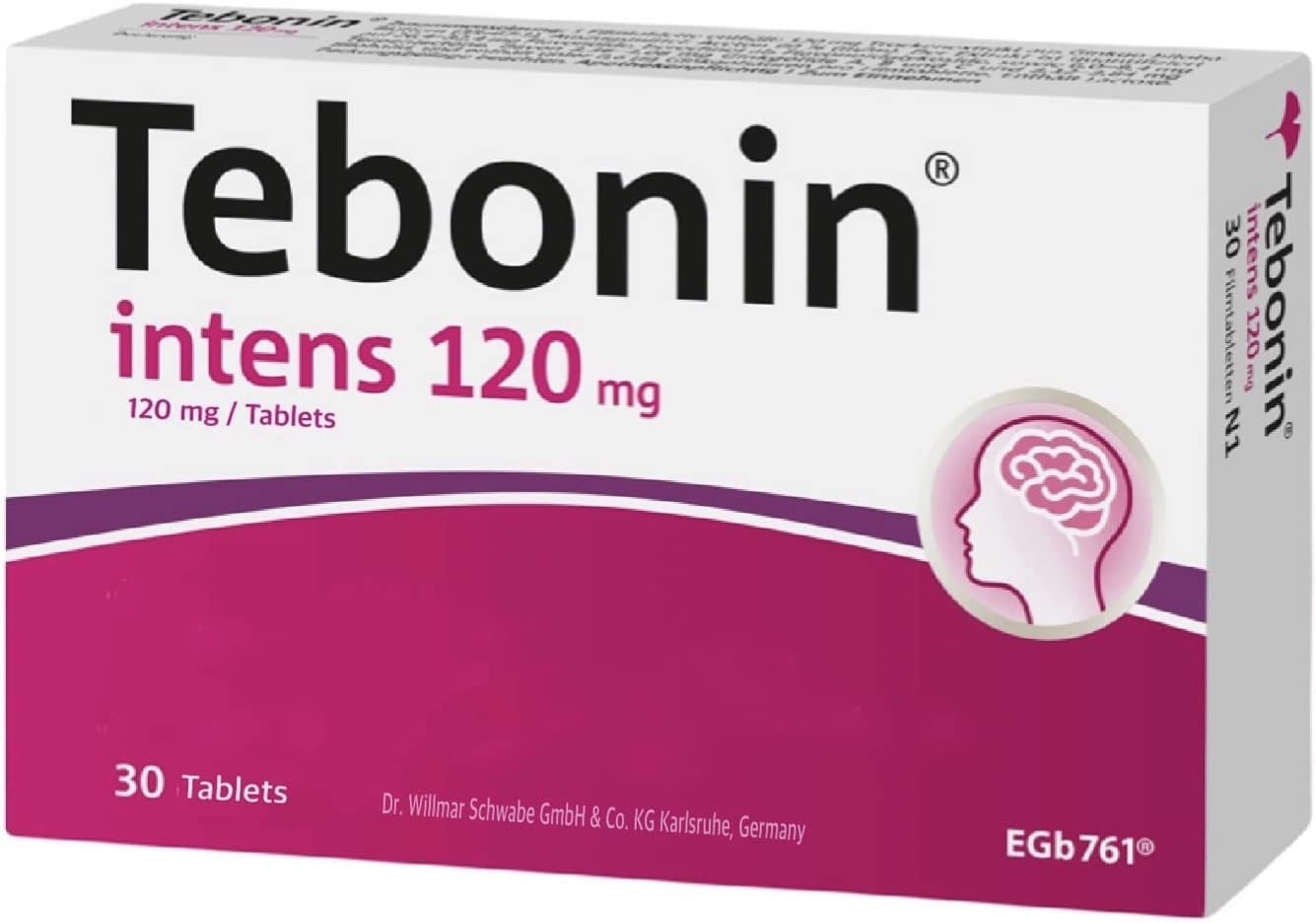 Tebonin EGB 761 bottle label