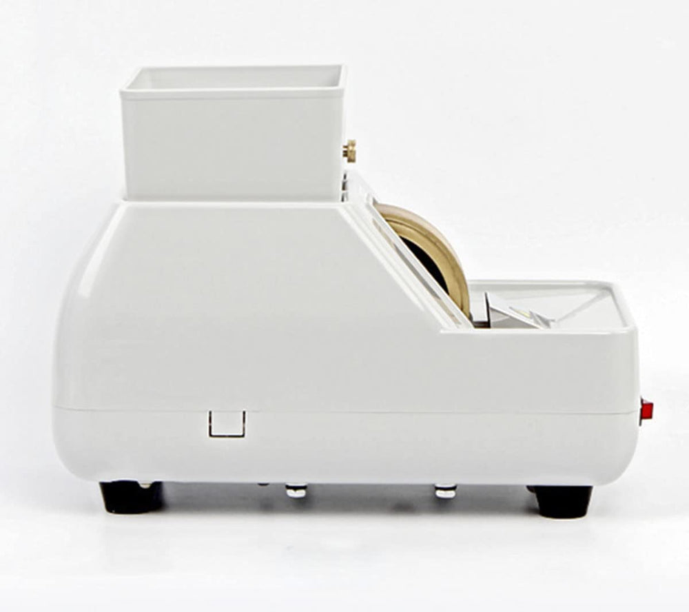 Rear view with power cord and dual water tanks