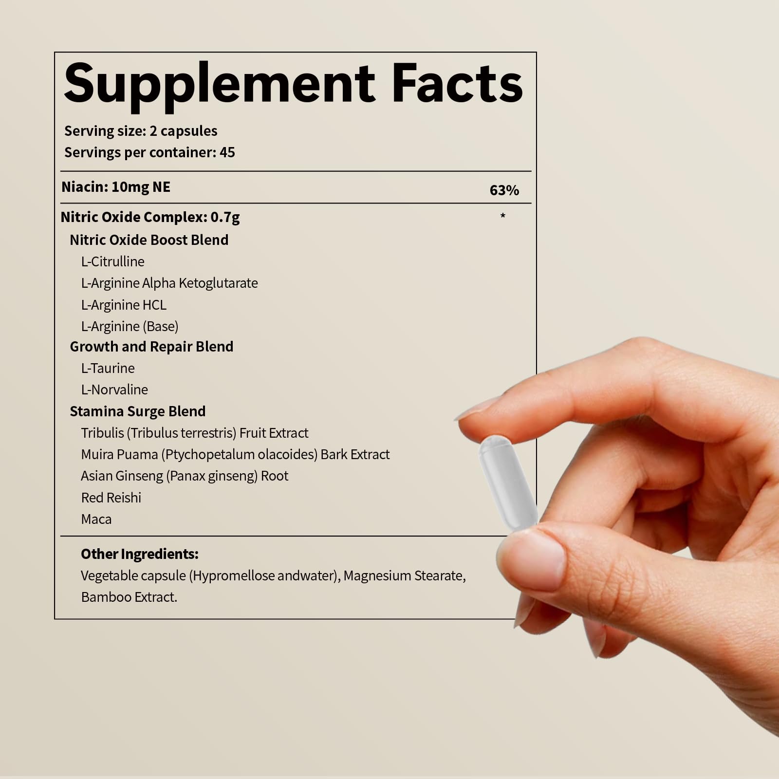 Ingredient highlight: L-Arginine in Teelne supplement