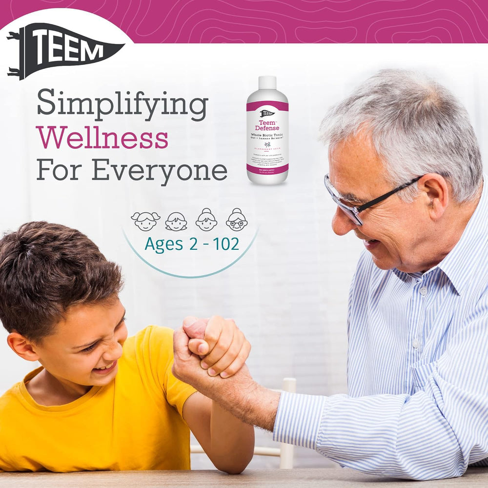 Made in USA badge on Teem Defense bottle