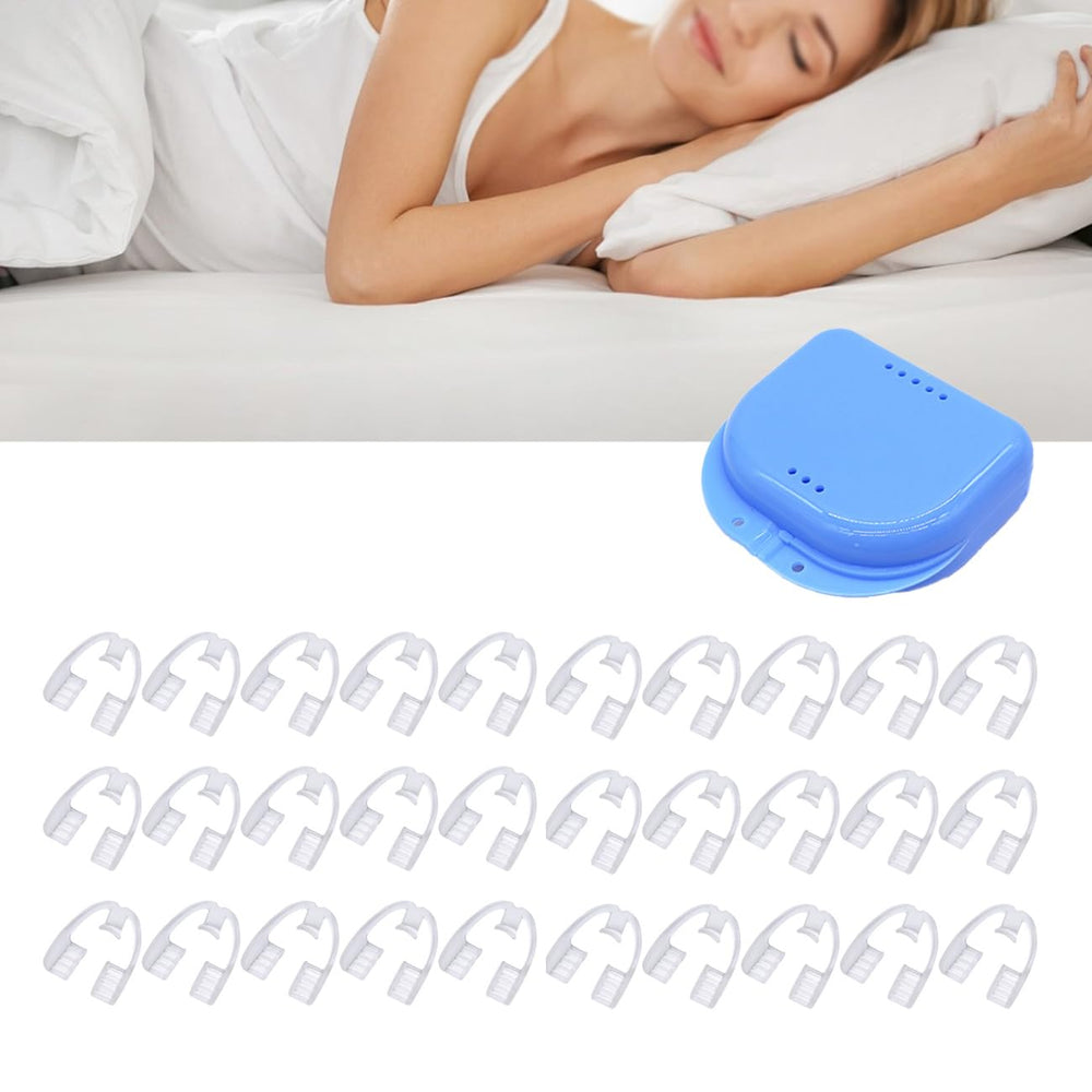 Teeth grinding mouth guard worn during sleep