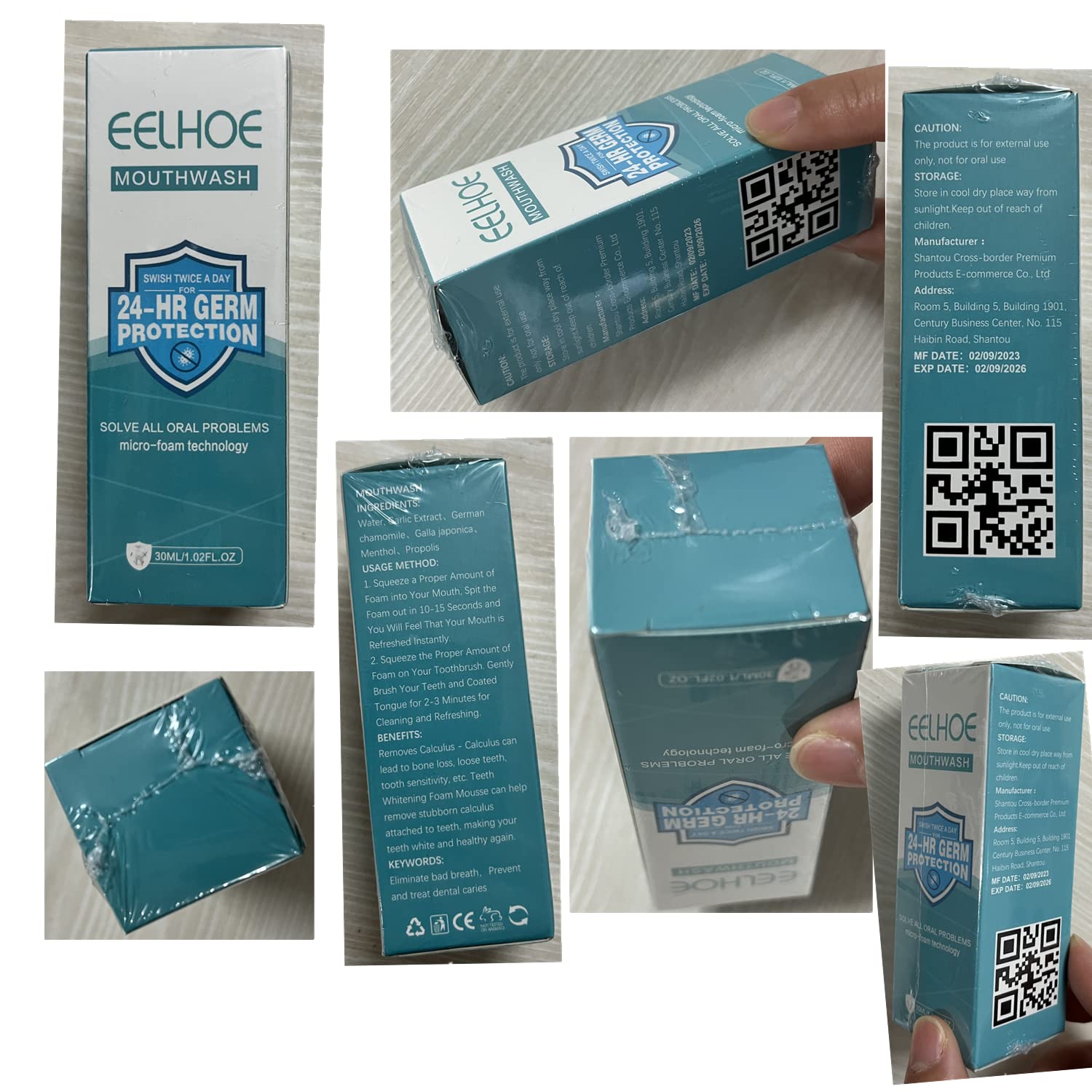 Product details: 30ml net content and 3-year shelf life