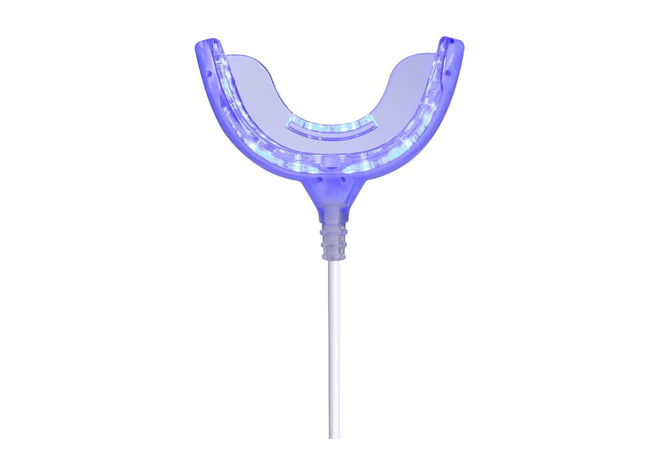 Front view of Teeth Whitening Accelerator Light with mouth tray