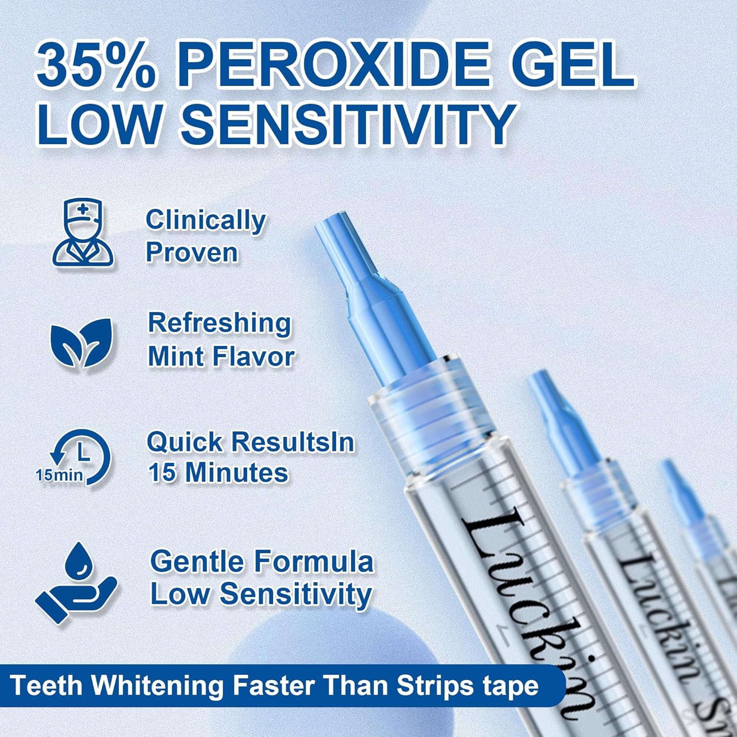 Refill gel cartridge compatible with any whitening lamp kit