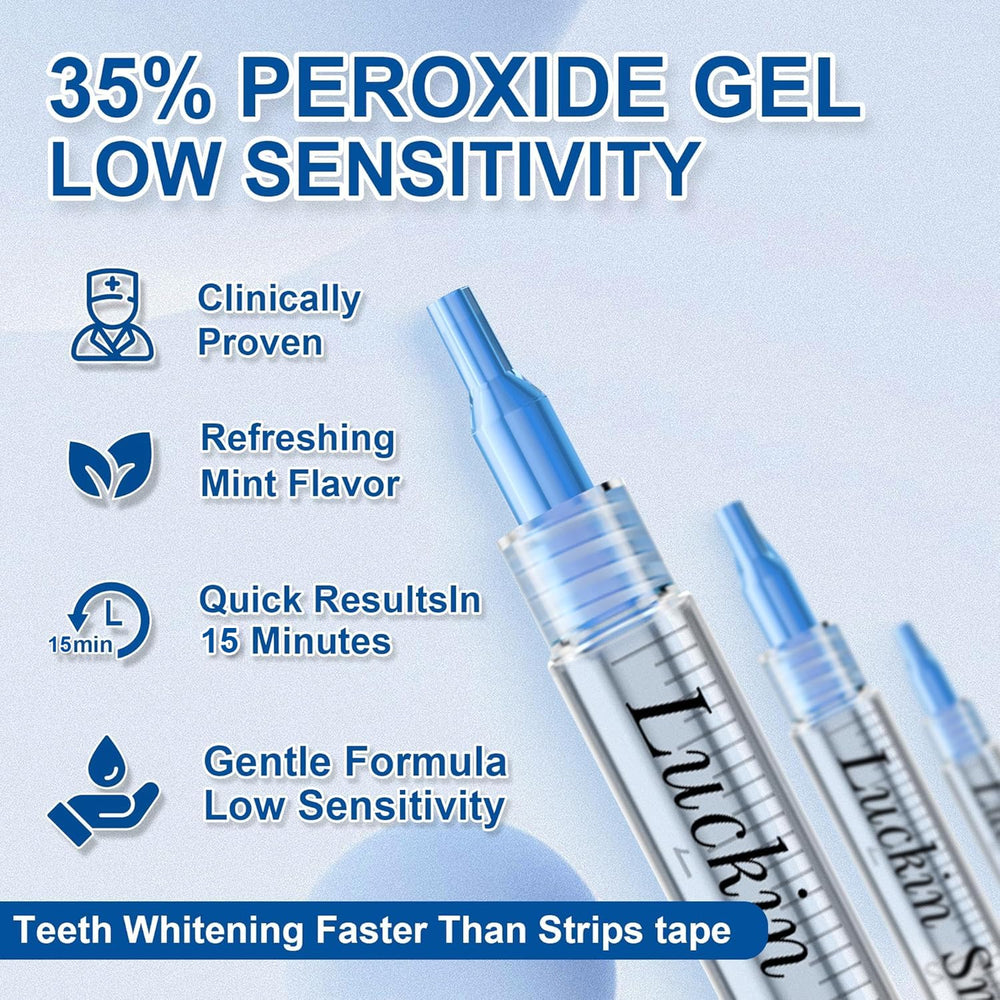 Refill gel cartridge compatible with any whitening lamp kit