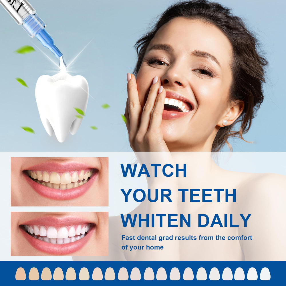 Professional-grade whitening gel in use for brighter smile