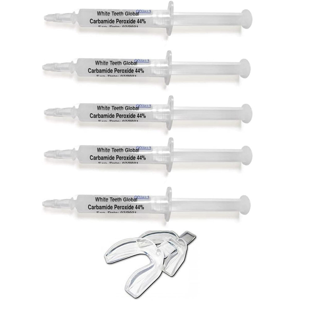 Whitening gel syringe 5 ml with 44% carbamide peroxide, USA made