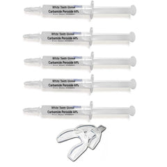 Whitening gel syringe 5 ml with 44% carbamide peroxide, USA made