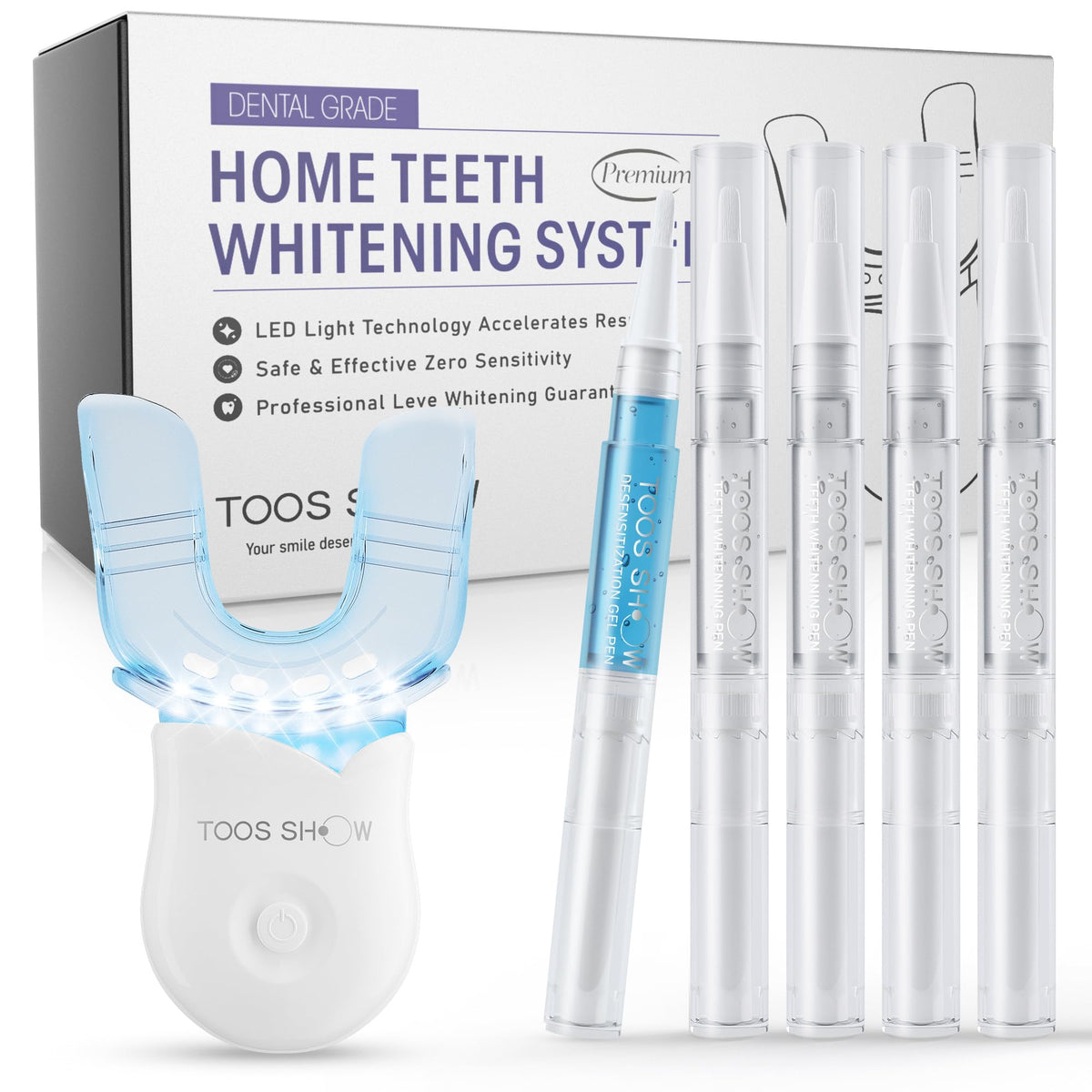 Front view of Teeth Whitening Kit for Sensitive Teeth