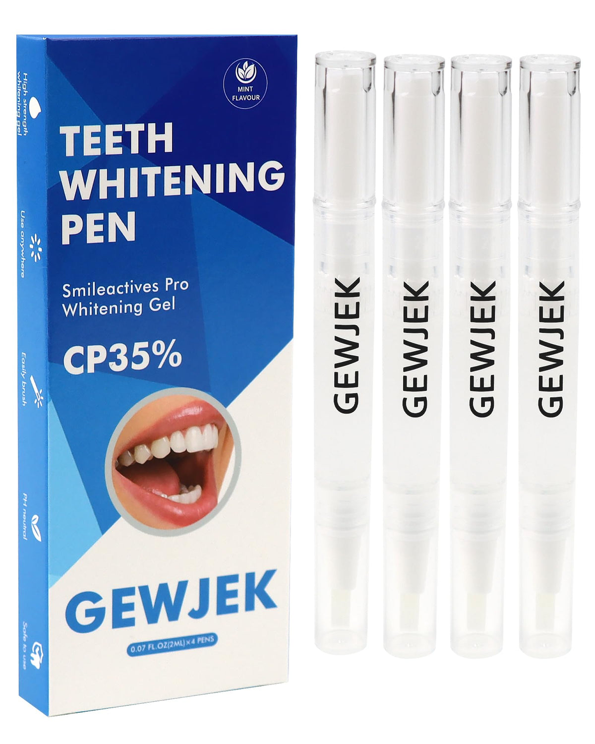Teeth whitening pen set 4 pieces