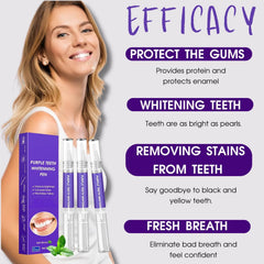 Portable pocket-sized teeth whitening pen for travel