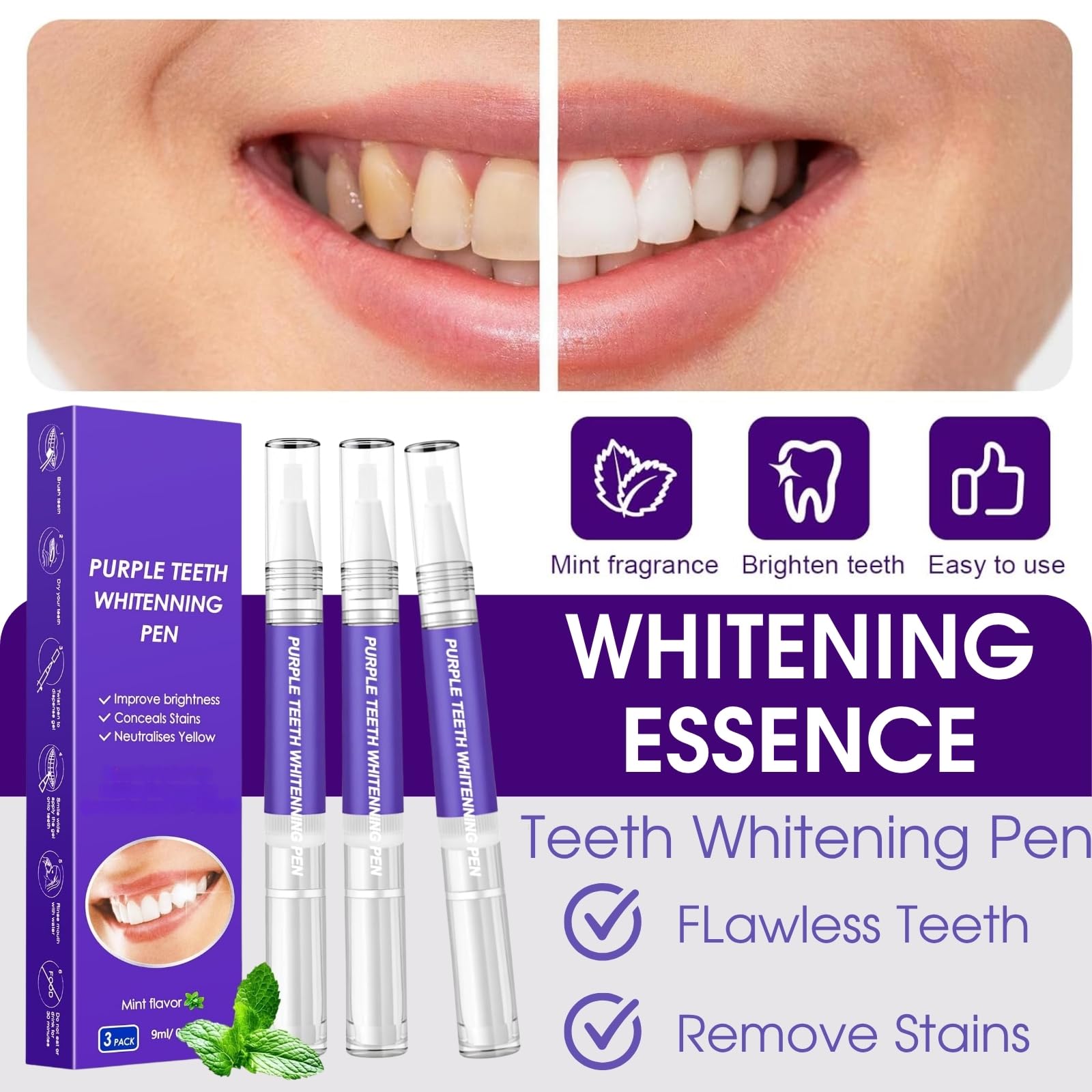 Durable twist mechanism on the whitening pen