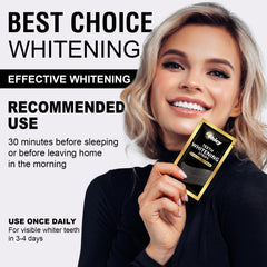 Non-slip whitening strips design