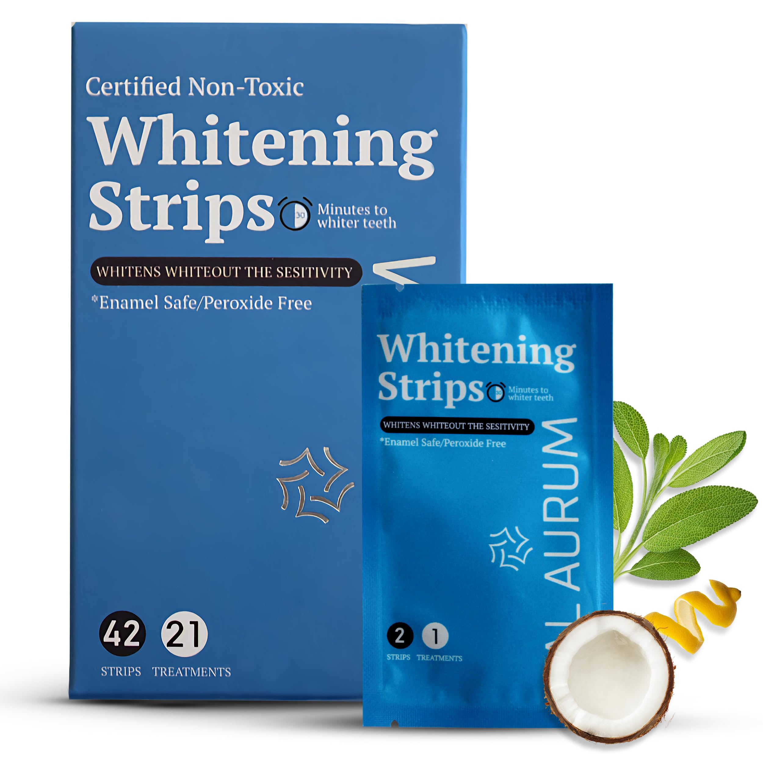 Teeth whitening strips – 42-count package