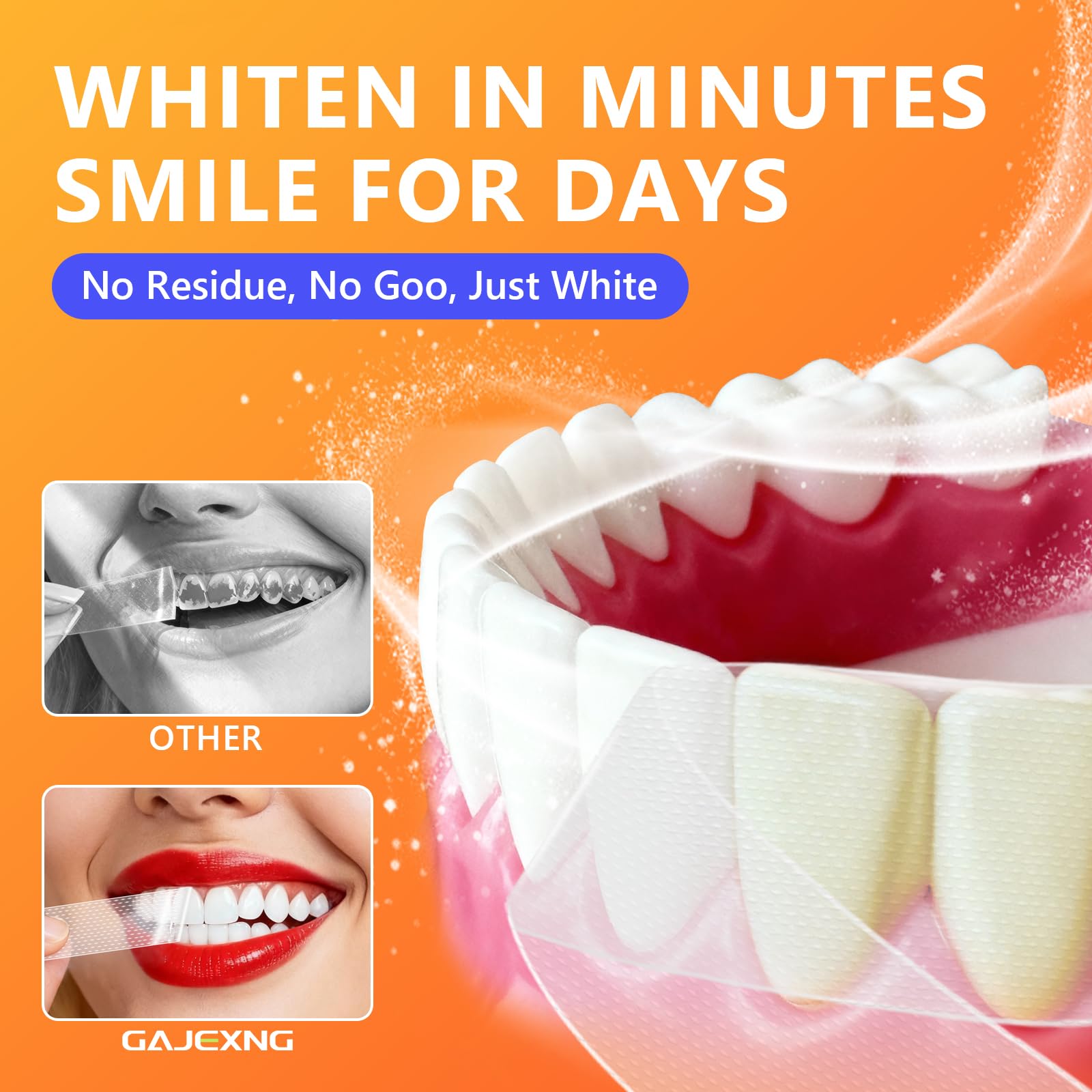 Enamel-safe whitening formula with peppermint oil